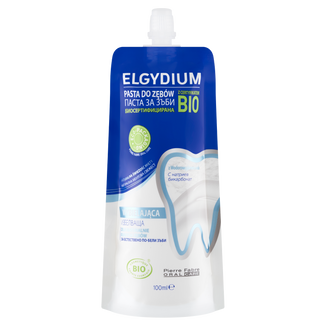 Elgydium BIO, wybielająca pasta do zębów, organiczna, 100 ml Elgydium BIO, wybielająca pasta do zębów, organiczna, 100 ml - zdjęcie produktu