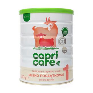 Capricare 1, mleko początkowe na mleku kozim, od urodzenia, 800 g - zdjęcie produktu