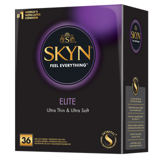 Unimil Skyn Elite, prezerwatywy nielateksowe, ultracienkie, 36 sztuk - zdjęcie produktu