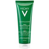 Vichy Normaderm Cleanser Scrub Mask, żel do mycia, peeling i maseczka oczyszczająca 3w1, 125 ml - miniaturka zdjęcia produktu