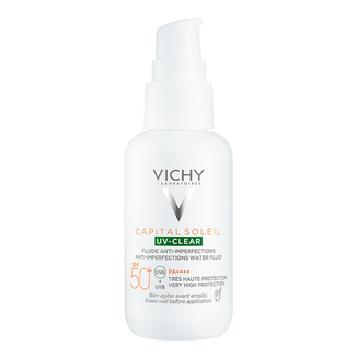 Vichy Capital Soleil UV-Clear, fluid przeciw niedoskonałościom, SPF 50+, 40 ml - zdjęcie produktu