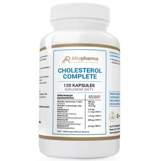 AltoPharma Cholesterol Complete, 120 kapsułek - zdjęcie produktu