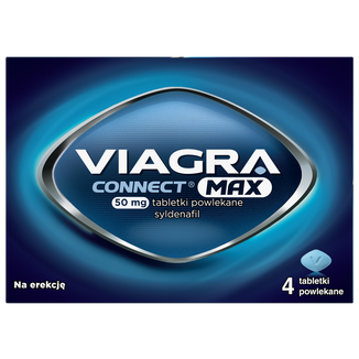 Viagra Connect Max 50 mg, 4 tabletki powlekane - zdjęcie produktu