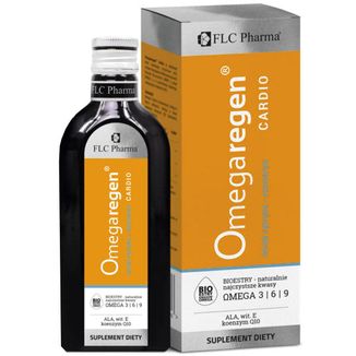 OmegaMedica Cardio, płyn, smak cytryna i rozmaryn, 250 ml KRÓTKA DATA - zdjęcie produktu
