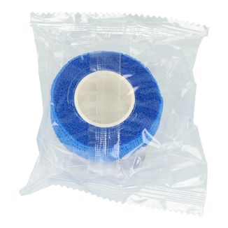 Dr Beck, bandaż kohezyjny Non-Woven, włókninowy, Blue, 2,5 cm x 4,5 m - zdjęcie produktu