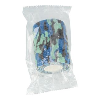 Dr Beck, bandaż kohezyjny Non-Woven, włókninowy, Ocean Camo, 7 cm x 4,5 m - zdjęcie produktu