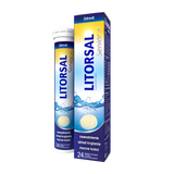 Zdrovit Litorsal Senior+, smak pomarańczowy, 24 tabletki musujące USZKODZONE OPAKOWANIE - miniaturka zdjęcia produktu