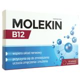 Molekin B12 100 µg, 60 tabletek powlekanych - miniaturka zdjęcia produktu