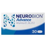 Neurobion Advance 100 mg + 50 mg + 1 mg, 30 tabletek powlekanych - miniaturka zdjęcia produktu