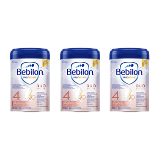Zestaw Bebilon Profutura Duo Biotik 4, mleko modyfikowane, po 2 roku, 3 x 800 g - zdjęcie produktu