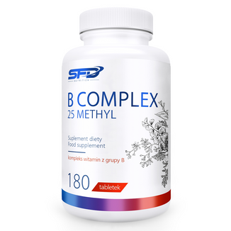SFD B Complex 25 Methyl, 180 tabletek - zdjęcie produktu