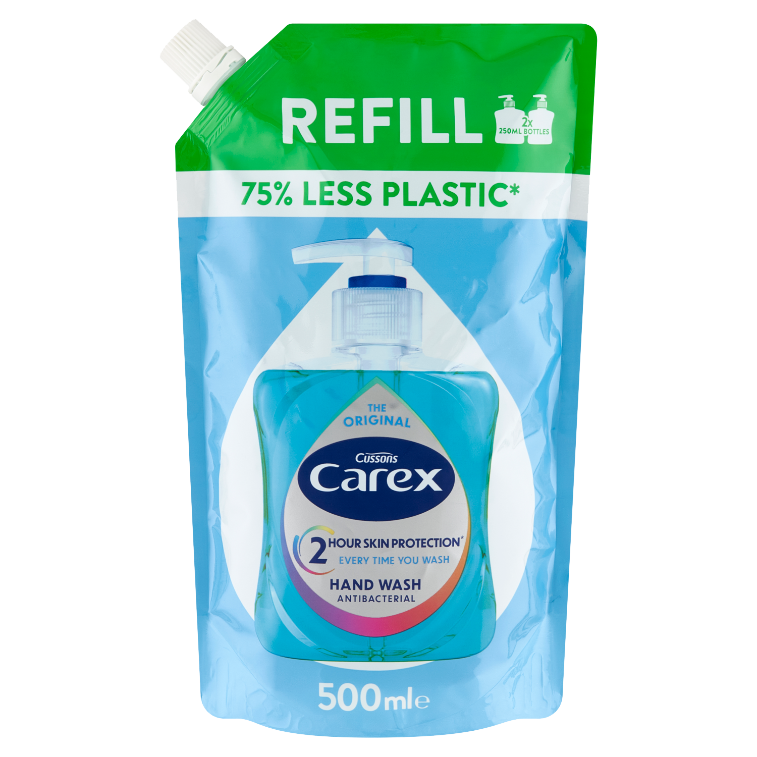Carex Carex Original, antibakteriell Flüssigseife, Nachfüllpackung, 500 ml — Inhaltsstoffe und Bewertung