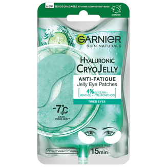 Garnier Skin Naturals Hyaluronic Cryo Jelly, nawilżające żelowe płatki pod oczy, 5 g - zdjęcie produktu