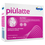 Humana Piulatte, dla kobiet karmiących piersią, 5 g x 8 saszetek - miniaturka zdjęcia produktu