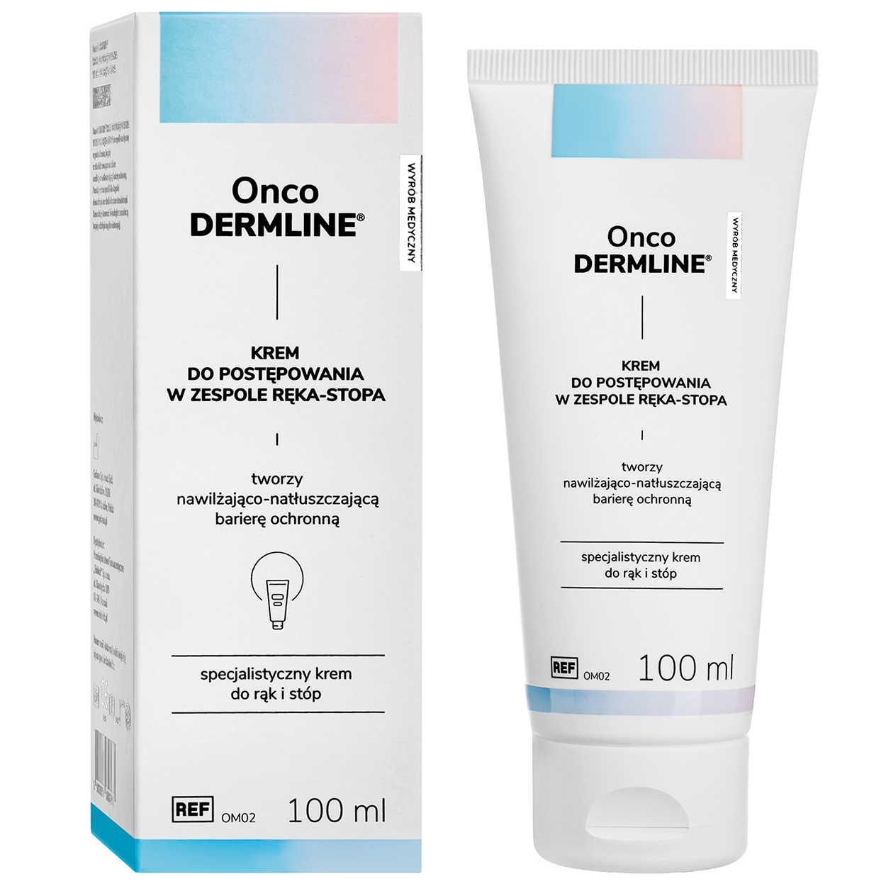 Nieznana Onco Dermline, krem do postępowania w zespole ręka-stopa, 100 ml