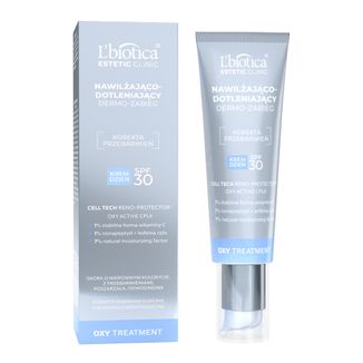 L'Biotica Estetic Clinic OXY, nawilżająco-dotleniający dermo-zabieg, SPF 30, 35 ml USZKODZONE OPAKOWANIE - zdjęcie produktu
