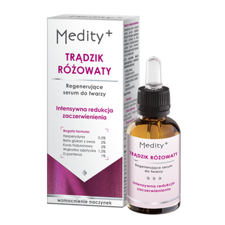 Ava Medity+Trądzik Różowaty, regenerujące serum do twarzy, 30 ml - zdjęcie produktu