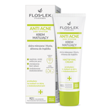 Floslek Pharma Anti Acne 24h System, krem matujący, skóra mieszana i tłusta, skłonna do trądziku, 50 ml - miniaturka zdjęcia produktu