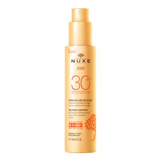 Nuxe Sun, mleczko do opalania do twarzy i ciała, spray, SPF 30, 150 ml - zdjęcie produktu