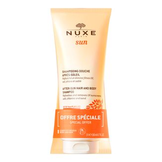 Zestaw Nuxe Sun, żel pod prysznic po opalaniu, 2 x 200 ml - zdjęcie produktu