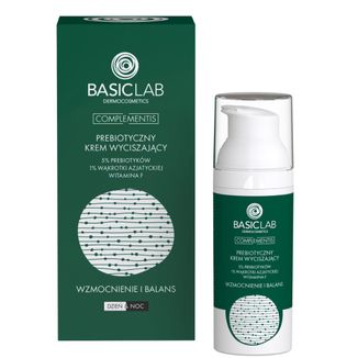 BasicLab Complementis, prebiotyczny krem wyciszający z prebiotykami 5%, wzmocnienie i balans, 50 ml - zdjęcie produktu