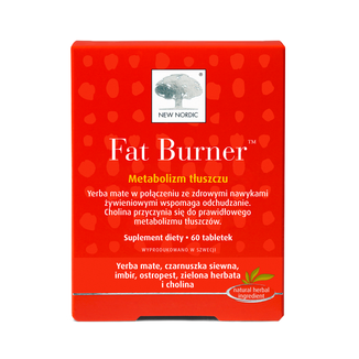 New Nordic Fat Burner, 60 tabletek - zdjęcie produktu