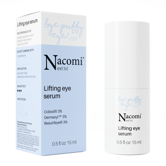 Nacomi Next Level, liftingujące serum pod oczy, 15 ml USZKODZONE OPAKOWANIE - zdjęcie produktu