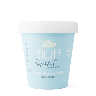 Fluff Superfood, rozświetlająca chmurka do ciała, 150 g - zdjęcie produktu