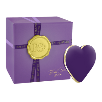 Rianne S Heart Vibe Deep Purple, masażer osobisty, fioletowy, 1 sztuka - zdjęcie produktu