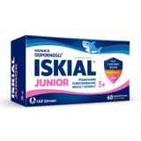 Iskial Junior, powyżej 3 lat, smak cytrynowy, 60 kapsułek do żucia - miniaturka zdjęcia produktu