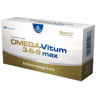 Omega-Vitum 3-6-9 Max, 30 kapsułek USZKODZONE OPAKOWANIE - zdjęcie produktu