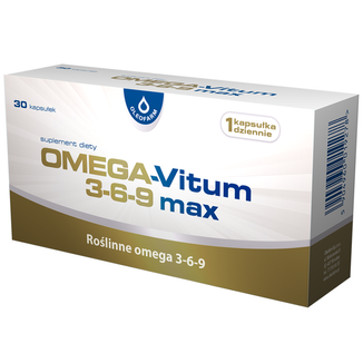 Omega-Vitum 3-6-9 Max, 30 kapsułek - zdjęcie produktu
