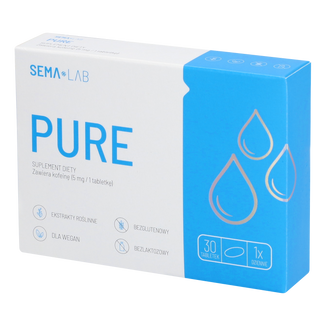SEMA Lab Pure, 30 tabletek - zdjęcie produktu