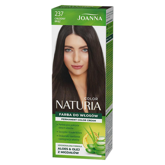 Joanna Naturia Color, farba do włosów, 237 chłodny brąz - zdjęcie produktu