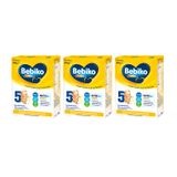 Zestaw Bebiko Junior 5 Nutriflor Expert, odżywcza formuła na bazie mleka, dla przedszkolaka, 3 x 600 g - miniaturka zdjęcia produktu