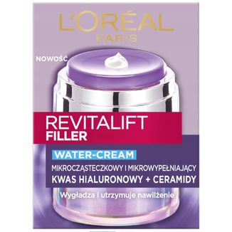 L'Oreal Revitalift Filler, ujędrniający krem do twarzy z kwasem hialuronowym, na dzień, 50 ml - zdjęcie produktu