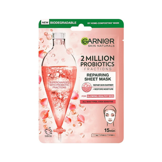 Garnier Skin Naturals, regenerująca maska na tkaninie z probiotykami, 22 g - zdjęcie produktu