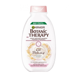 Garnier Botanic Therapy Oat Delicacy, łagodzący szampon do włosów, hipoalergiczny, 400 ml - zdjęcie produktu