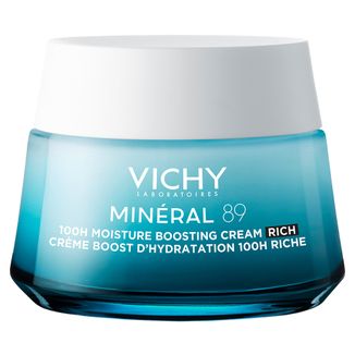 Vichy Mineral 89, bogaty krem nawilżająco-odżywczy, 72h, 50 ml - zdjęcie produktu