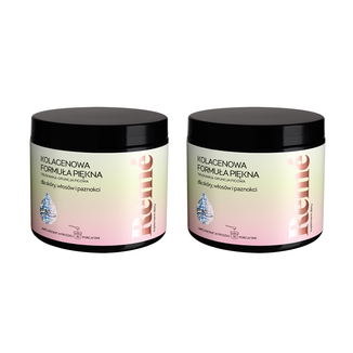Zestaw Reme Kolagenowa Formuła Piękna, smak truskawka-opuncja figowa, 2 x 150 g - zdjęcie produktu
