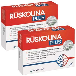 Zestaw Ruskolina Plus, 2 x 30 kapsułek - zdjęcie produktu