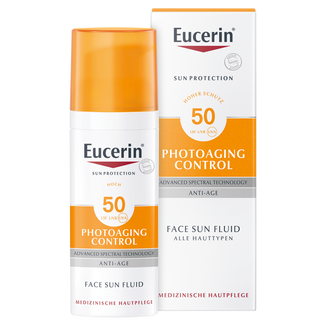 Eucerin Sun Protection Photoaging Control, fluid ochronny przeciw fotostarzeniu się skóry, SPF 50+, 50 ml - zdjęcie produktu