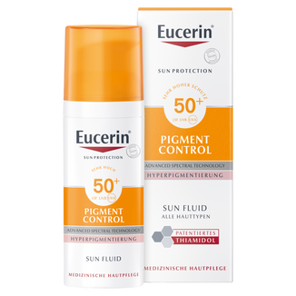 Eucerin Sun Protection Pigment Control, fluid ochronny przeciw przebarwieniom, SPF 50+, 50 ml - zdjęcie produktu