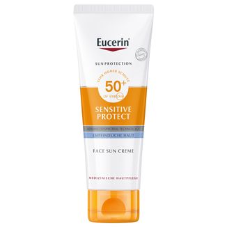 Eucerin Sun Sensitive Protect, krem ochronny do skóry wrażliwej, SPF 50+, 50 ml - zdjęcie produktu