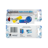 El-Comp Big Box Braile, kasetka do leków dzienna, dla osób słabowidzących, 4-komorowa - miniaturka zdjęcia produktu