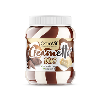 OstroVit Creametto Duo, krem o smaku mleczno-orzechowym, 350 g - zdjęcie produktu