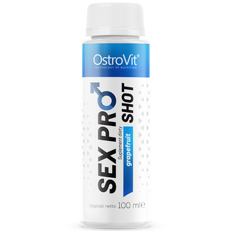 OstroVit Sex Pro Shot, smak grejpfrutowy, 100 ml - zdjęcie produktu
