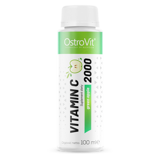 OstroVit Vitamin C 2000, smak zielonego jabłka, 100 ml - zdjęcie produktu