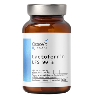 OstroVit Pharma Lactoferrin LFS 90%, 60 kapsułek - zdjęcie produktu