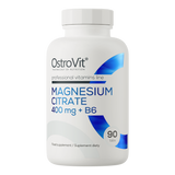 OstroVit Magnesium Citrate 400 mg + B6, 90 tabletek - miniaturka zdjęcia produktu